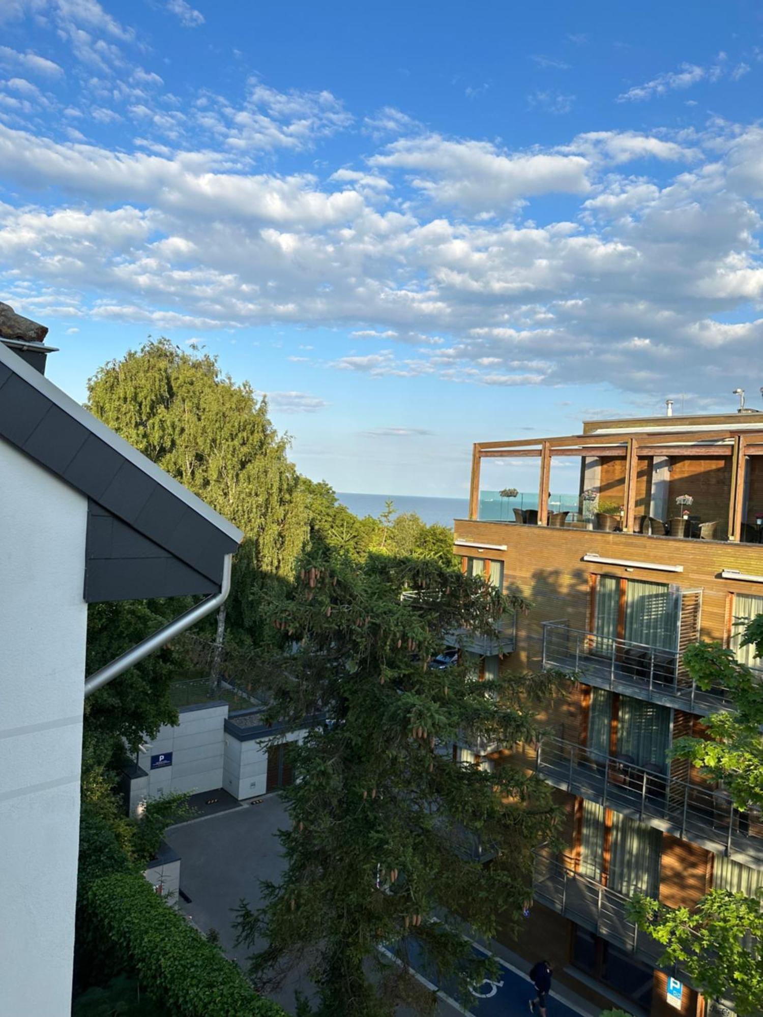 Apartament Z Widokiem Na Morze Gdyně Exteriér fotografie